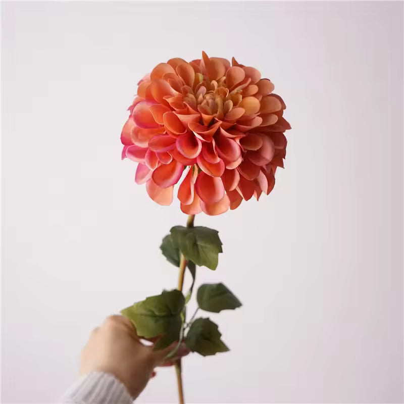 Realistic Artificial Dahlia Stems
