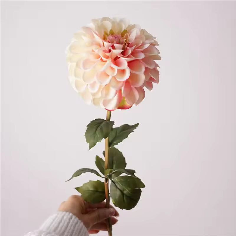Realistic Artificial Dahlia Stems