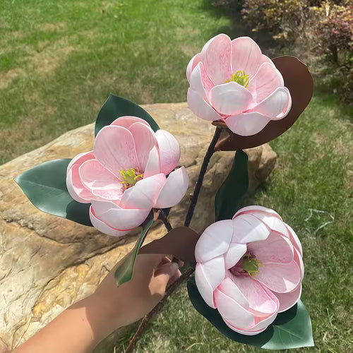 Real-Touch Artificial Magnolia Bouquet