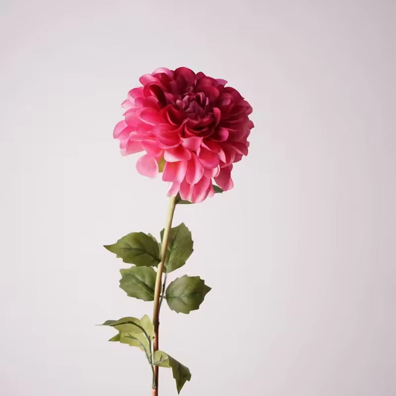 Realistic Artificial Dahlia Stems