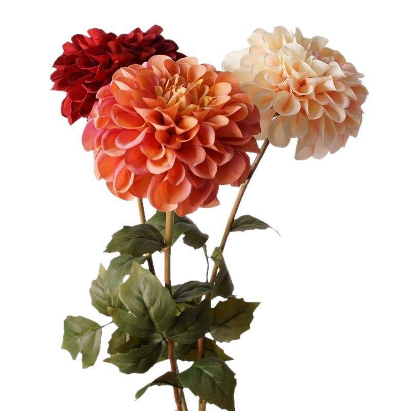 Realistic Artificial Dahlia Stems