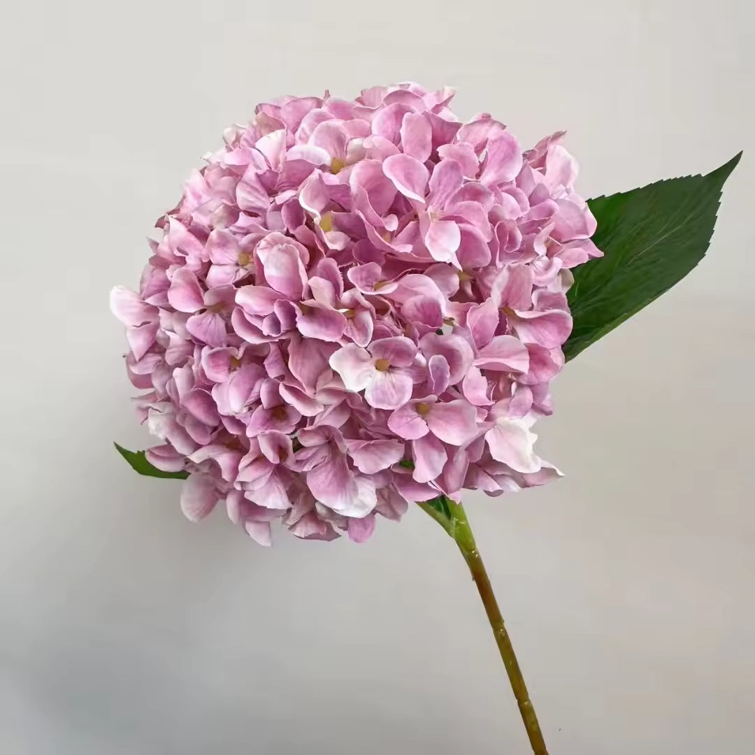 Realistic Artificial Hydrangea Stem